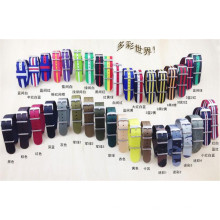 Yxl-601 de múltiples colores de alta calidad de Nylon Nato Watch Strap / Nylon correa de pulsera de reloj hechos en China